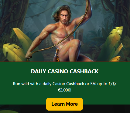 Slots Safari casino weekly cashback